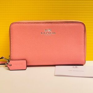 Vintage Coach Y2K Double Zip Wallet